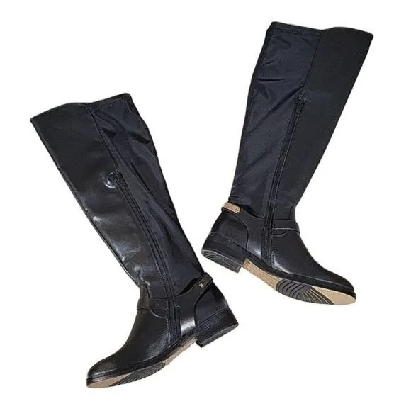 BareTraps Finlie Faux Leather Riding Boot Sz 6M