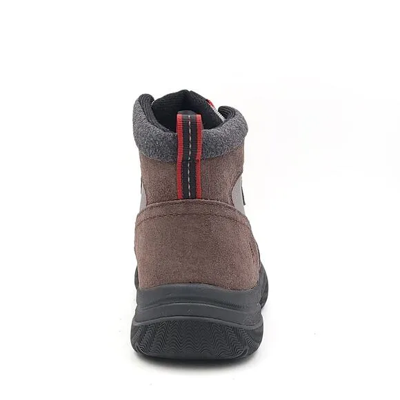 Bass Outdoor Men Hiking Boots Field Alpine 2 Size US 8.5 Brown Waterproof Suede