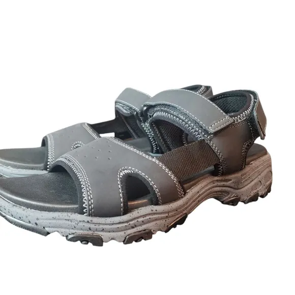 Bass Outdoor Men's Trail Sandals Size 10.5 Gray New with Box