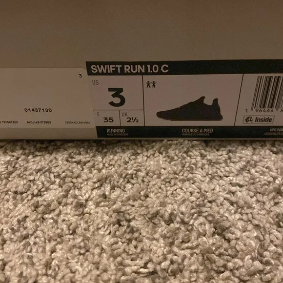 Big boy Adidas running shoes