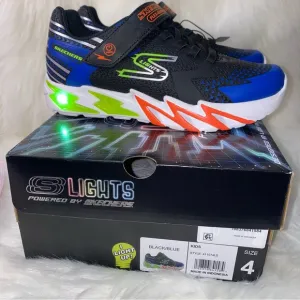 Big Boy sneakers sketchers Light up Size 4 big kid New