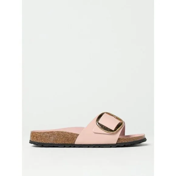 Birkenstock Arizona Big Buckle Leather Sandals Women Pink
