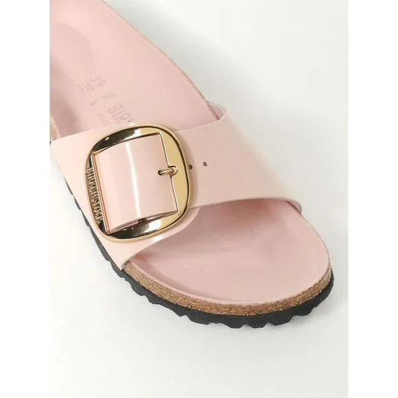 Birkenstock Arizona Big Buckle Leather Sandals Women Pink