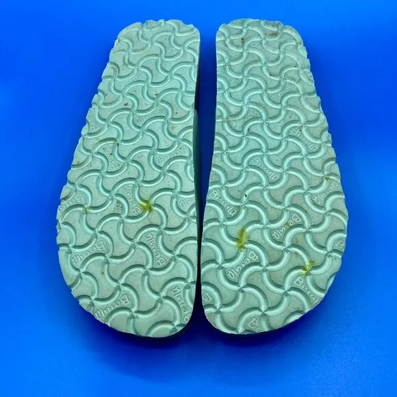 Birkenstock Betula Slide Sandals Unisex Women's Size 9 Men's Size 7 Mint Green