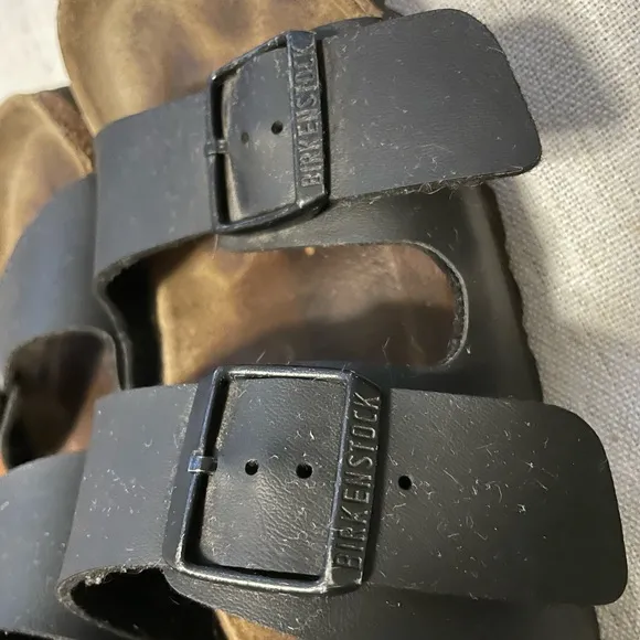 Birkenstock Black Double Strap Sandals