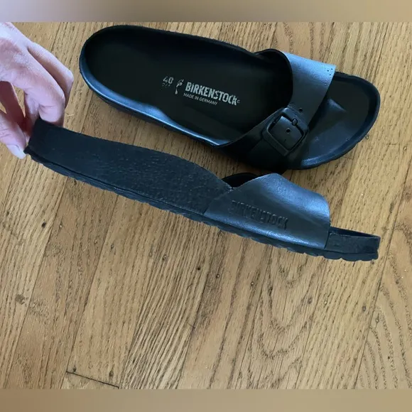 Birkenstock Eva Black Sandals