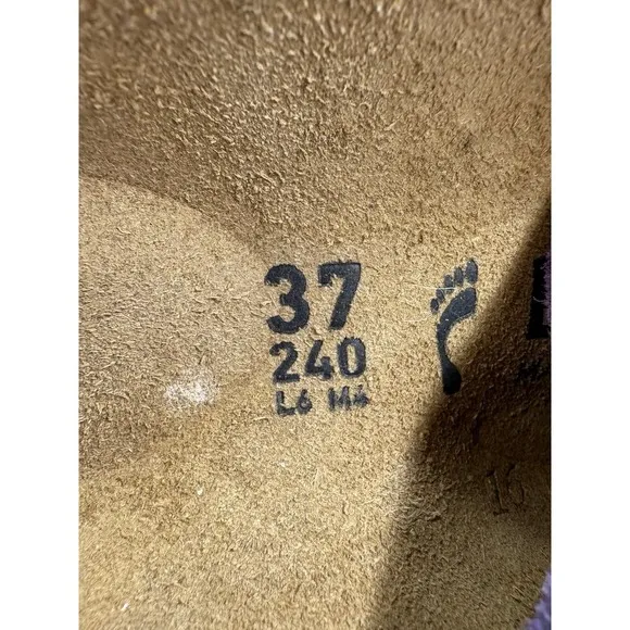 Birkenstock Kyoto Wine Suede Leather Narrow Width Size EU 37/L6