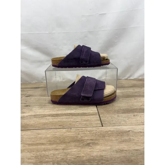 Birkenstock Kyoto Wine Suede Leather Narrow Width Size EU 37/L6