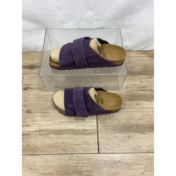 Birkenstock Kyoto Wine Suede Leather Narrow Width Size EU 37/L6