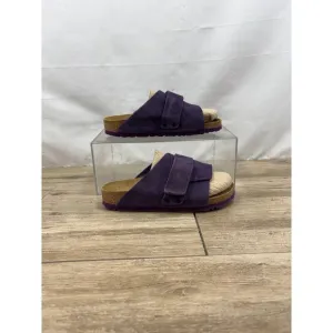Birkenstock Kyoto Wine Suede Leather Narrow Width Size EU 37/L6