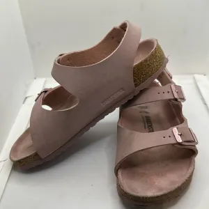 Birkenstock Pink Sandals with Adjustable Straps