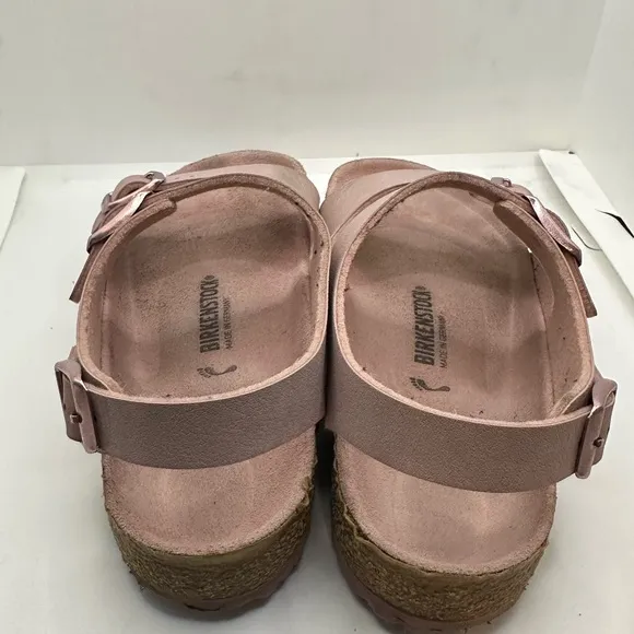 Birkenstock Pink Sandals with Adjustable Straps
