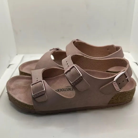 Birkenstock Pink Sandals with Adjustable Straps