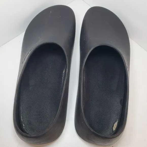 Birkenstock Unisex Black Professional Birki Polyurethane Clogs Slip On Size 15