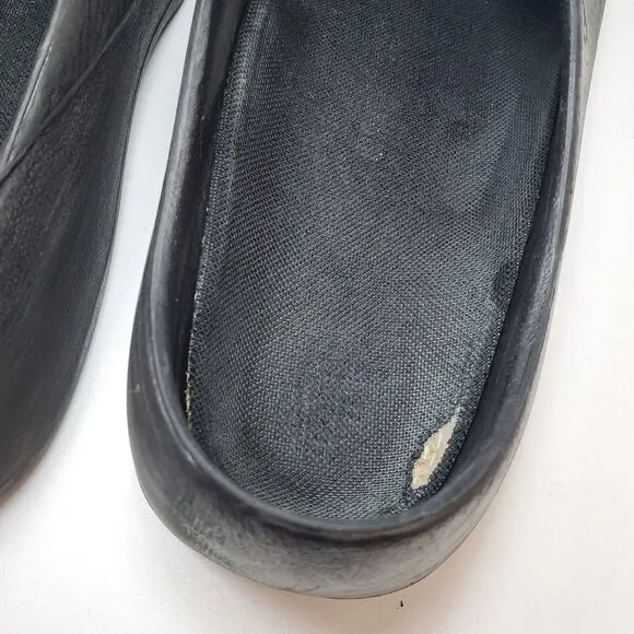 Birkenstock Unisex Black Professional Birki Polyurethane Clogs Slip On Size 15