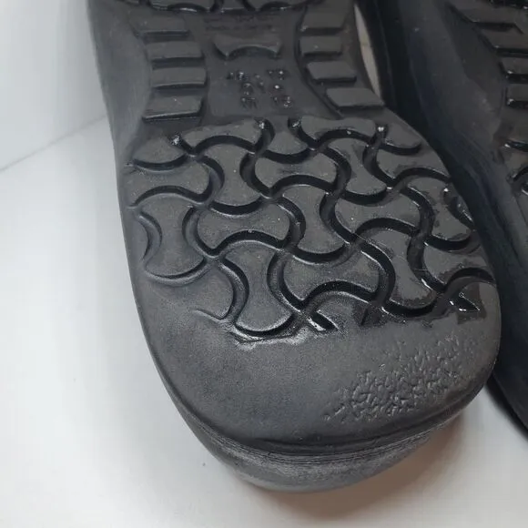Birkenstock Unisex Black Professional Birki Polyurethane Clogs Slip On Size 15
