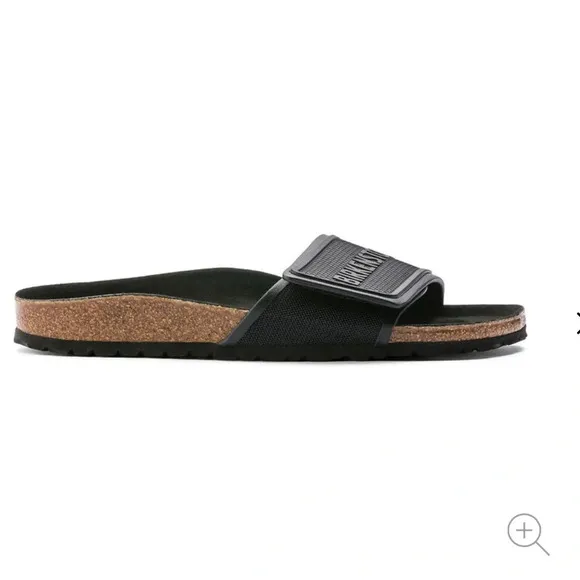 Birkenstock Women’s 37 EU Size Tema Slides Sandal Black Medium/Narrow NWT