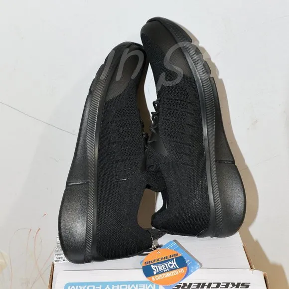 Black Skechers men Athletic shoes