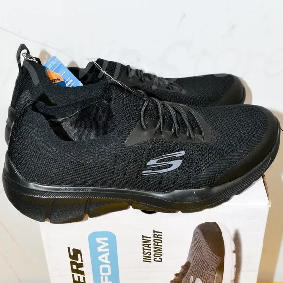 Black Skechers men Athletic shoes