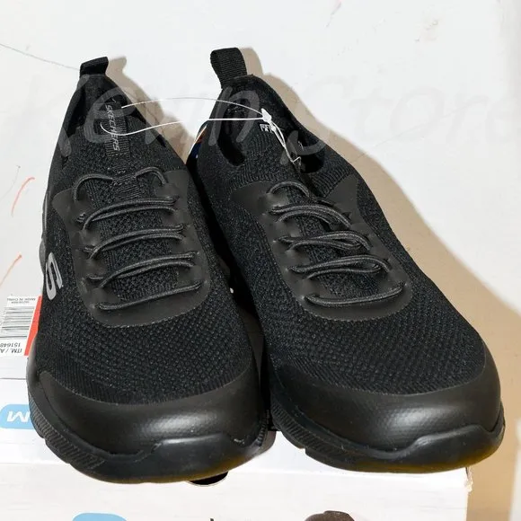 Black Skechers men Athletic shoes