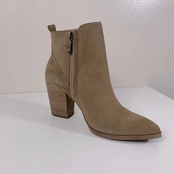 Blondo Waterproof Suede Booties Shoes