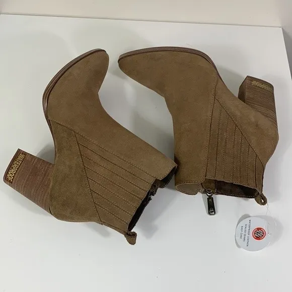 Blondo Waterproof Suede Booties Shoes