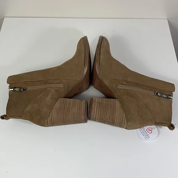 Blondo Waterproof Suede Booties Shoes