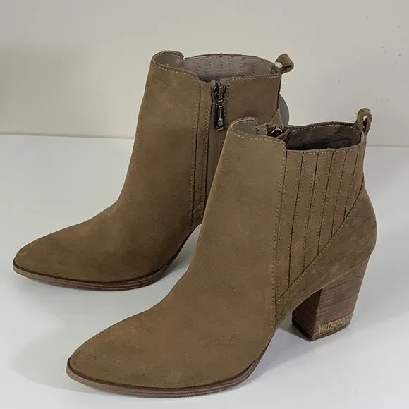 Blondo Waterproof Suede Booties Shoes