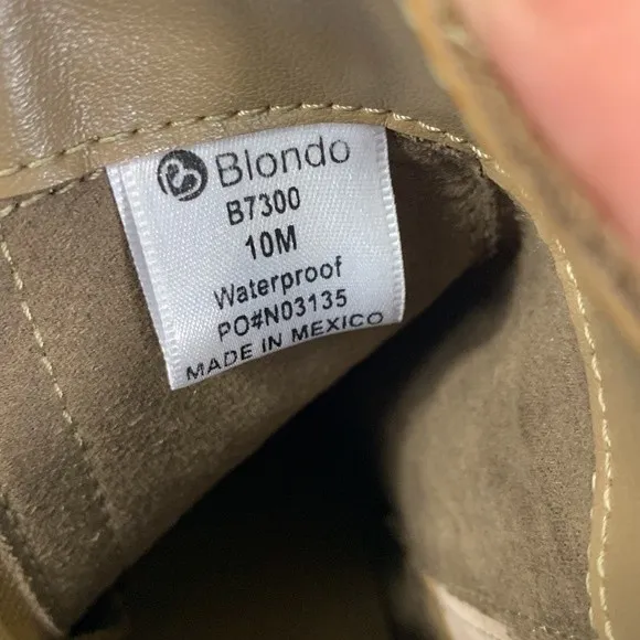 Blondo Waterproof Suede Booties Shoes