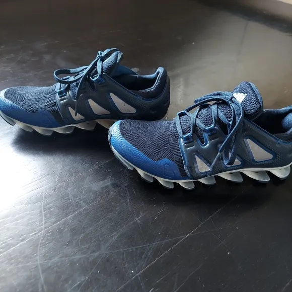 Blue Adidas Slingblade Mens Running Shoes