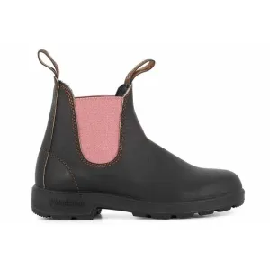 Blundstone 1377 Super 500 Series Rustic Brown Pink Chelsea Boots Sz 9 Waterproof