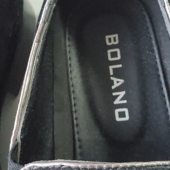 Bolano Classic Mens Metal Toe Slip On Smoking Loafers Dress Shoes Black Size 10.