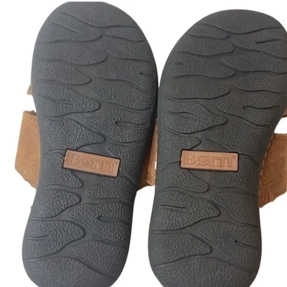 Born Dillon Jared Leather Sandal Slides . Boy Sz 12 little Kid. New without box.