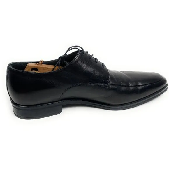 BROLETTO Mens Lace-Up Dress Shoes Black Leather Size 15M