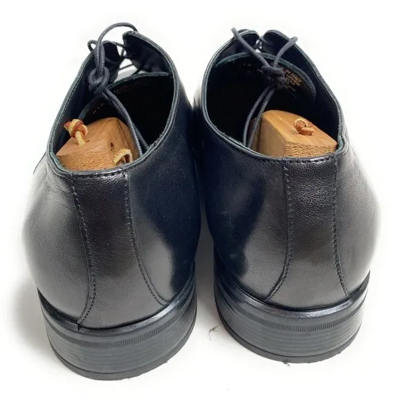 BROLETTO Mens Lace-Up Dress Shoes Black Leather Size 15M