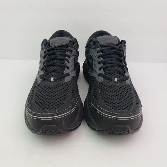 Brooks Addiction 13 Mens Size 12 Black No Insoles Athletic Running Sneaker Shoes