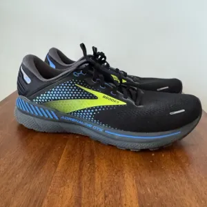 Brooks Adrenaline GTS 22 Black and Blue Running Shoes