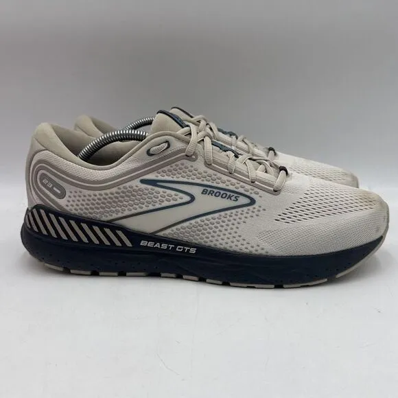 Brooks Beast GTS 23 Men's Size US 11.5 D Gray Running Athletic Shoes 1104011D216
