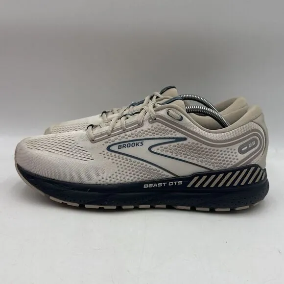 Brooks Beast GTS 23 Men's Size US 11.5 D Gray Running Athletic Shoes 1104011D216