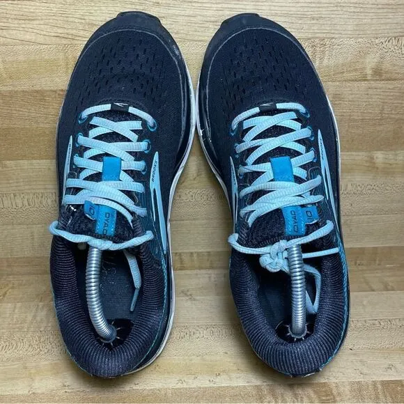 Brooks DYAD 10 Running Shoes Sneakers Black Mint Womens 7.5 B