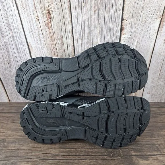 Brooks Ghost 14 Running Shoes Men's Sz 9 Black Gray Camo (VGC)