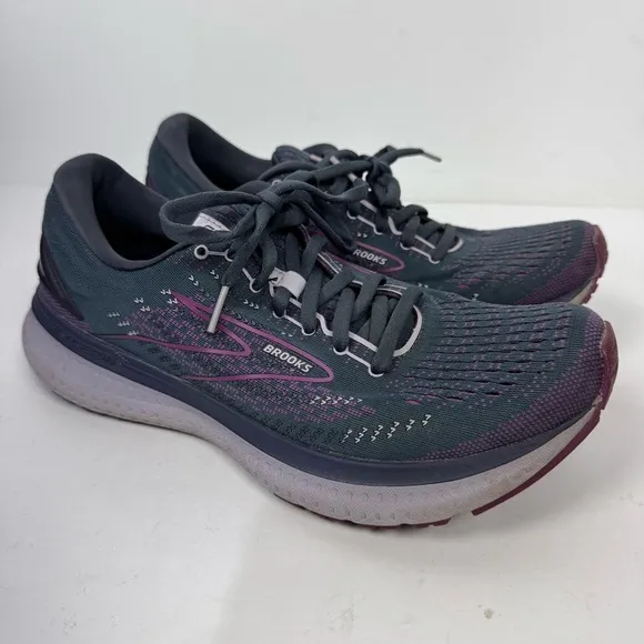 Brooks Glycerin 19 Purple Running Shoes Athletic
