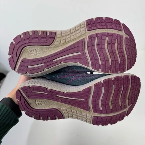 Brooks Glycerin 19 Purple Running Shoes Athletic