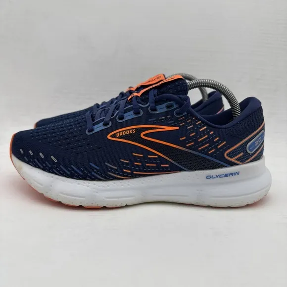 Brooks Glycerin 20 1103821D444 Blue Running Shoes Sneakers Men's Size 9 D