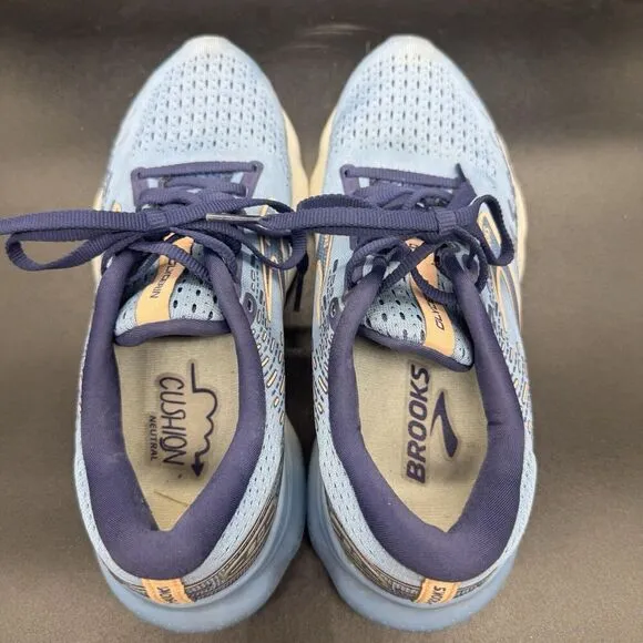 Brooks Glycerin 20 Blue Athletic Running Shoes 1203691B478 Women's Size 9.5B EUC