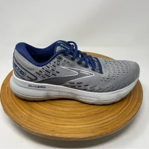 BROOKS Glycerin 20 Running Shoes Alloy Grey Blue Size 8 Men, 9.5 Women