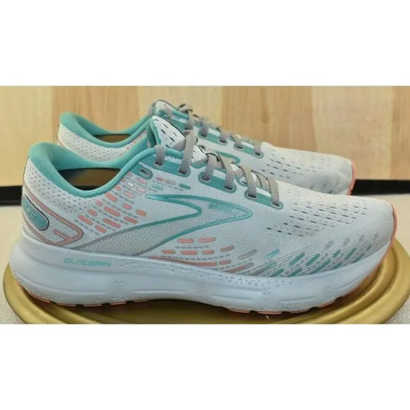 Brooks Glycerin 20 Women's Shoes Size 11 Boyster/Latigo Bay Sneakers -Flaws-
