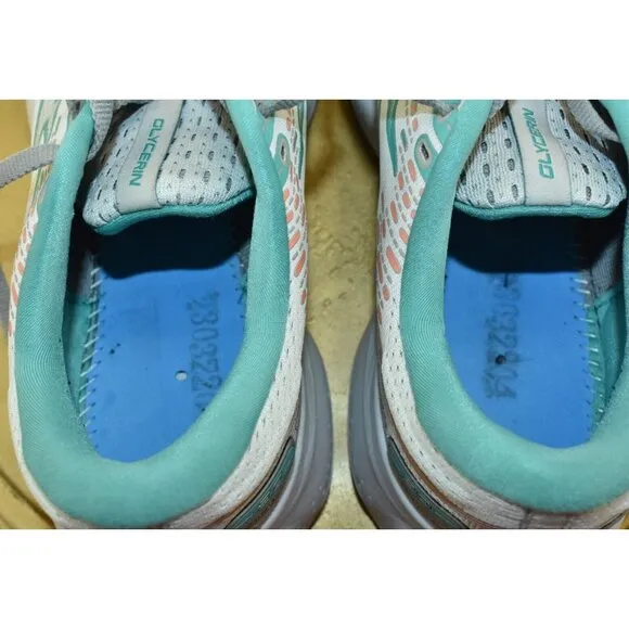 Brooks Glycerin 20 Women's Shoes Size 11 Boyster/Latigo Bay Sneakers -Flaws-