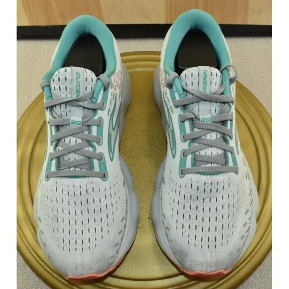 Brooks Glycerin 20 Women's Shoes Size 11 Boyster/Latigo Bay Sneakers -Flaws-