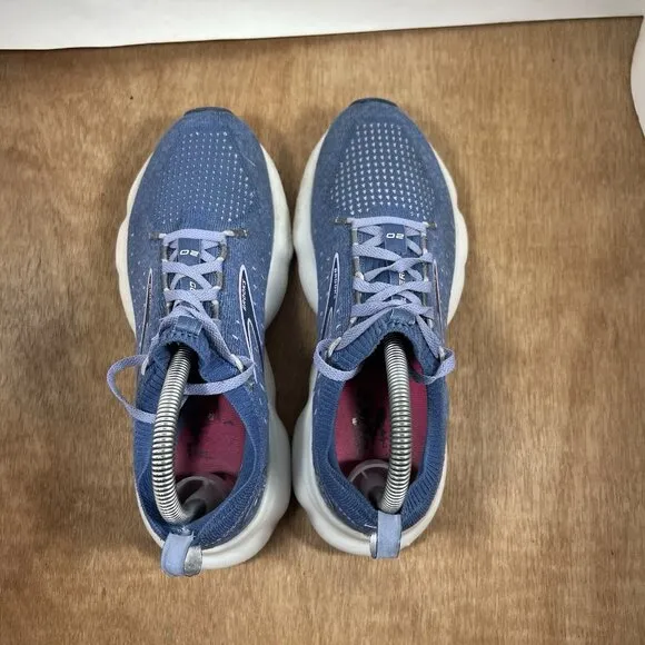 Brooks Glycerin StealthFit 20 Womens Size 7.5 Blue Running Shoes